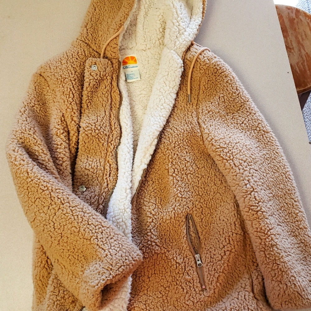 Fluffy jacket